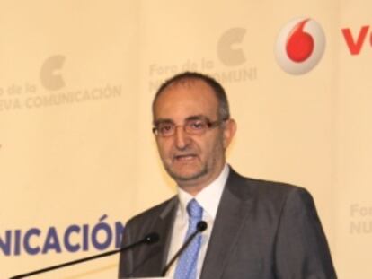 Jes&uacute;s L&oacute;pez Cabeza, en el Foro Nueva Comunicaci&oacute;n.