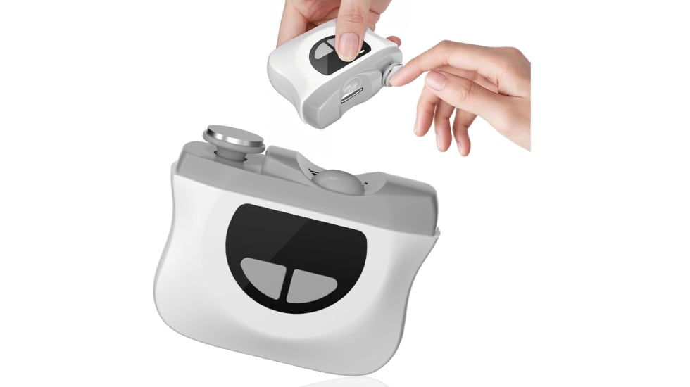 Cortauñas eléctrico con puerto USB-C.