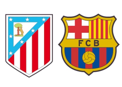 Las cifras del Atlético - Barcelona en Champions