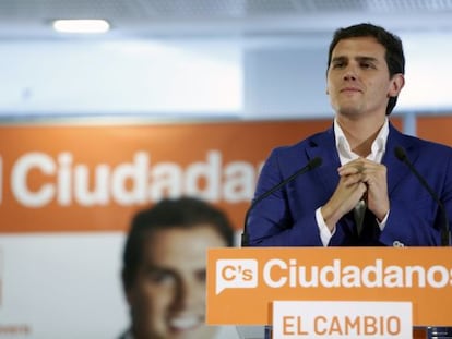 Albert Rivera, en una imagen de archivo. 