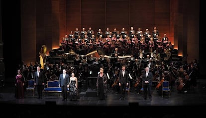 Representación de 'Candide' en versión concierto en el Liceo. 