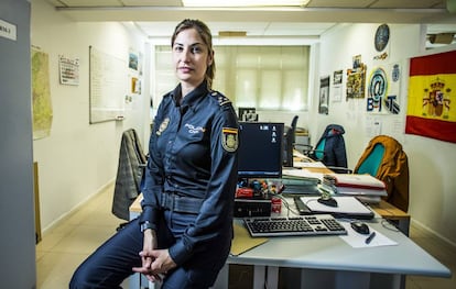 La inspectora Cecilia Carrión Tapia.