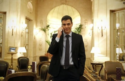Pedro Sanchez, el pasado lunes en Madrid.