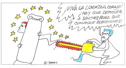 Viñeta de Peridis del 27 de mayo de 2024.