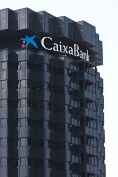 Sede central de CaixaBank, en Barcelona.