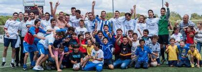Imagen del equipo del Club de Fútbol de Villanueva del Pardillo recogida de su página web.