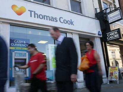 Oficina de Thomas Cook en Londres. 