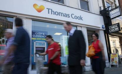 Oficina de Thomas Cook en Londres.