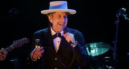 Bob Dylan, en el escenario Maravilllas del FIB.