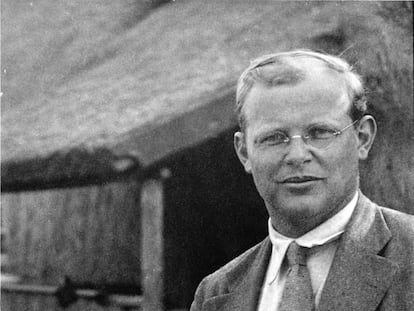 Dietrich Bonhoeffer, retratado en 1935.