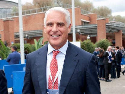 Andrea Orcel, CEO de Unicredit, en la reunión anual de la patronal Confindustria en Roma, el 18 de septiembre.