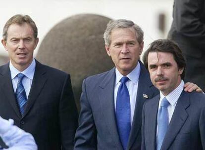 La foto de las Azores. Blair, Bush y Aznar en marzo de 2003.