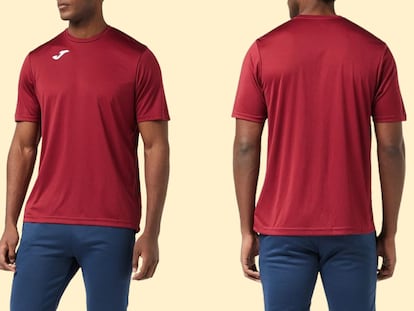 Camiseta deportiva de manga corta para hombre de la marca Joma.