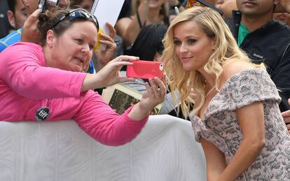 La actriz Reese Witherspoon en el estreno de &#039;Sing&#039; en el Festival Internacional de Cine de Toronto.