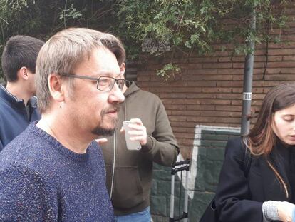 El coordinador general de Catalunya en Comú, Xavier Domènech.