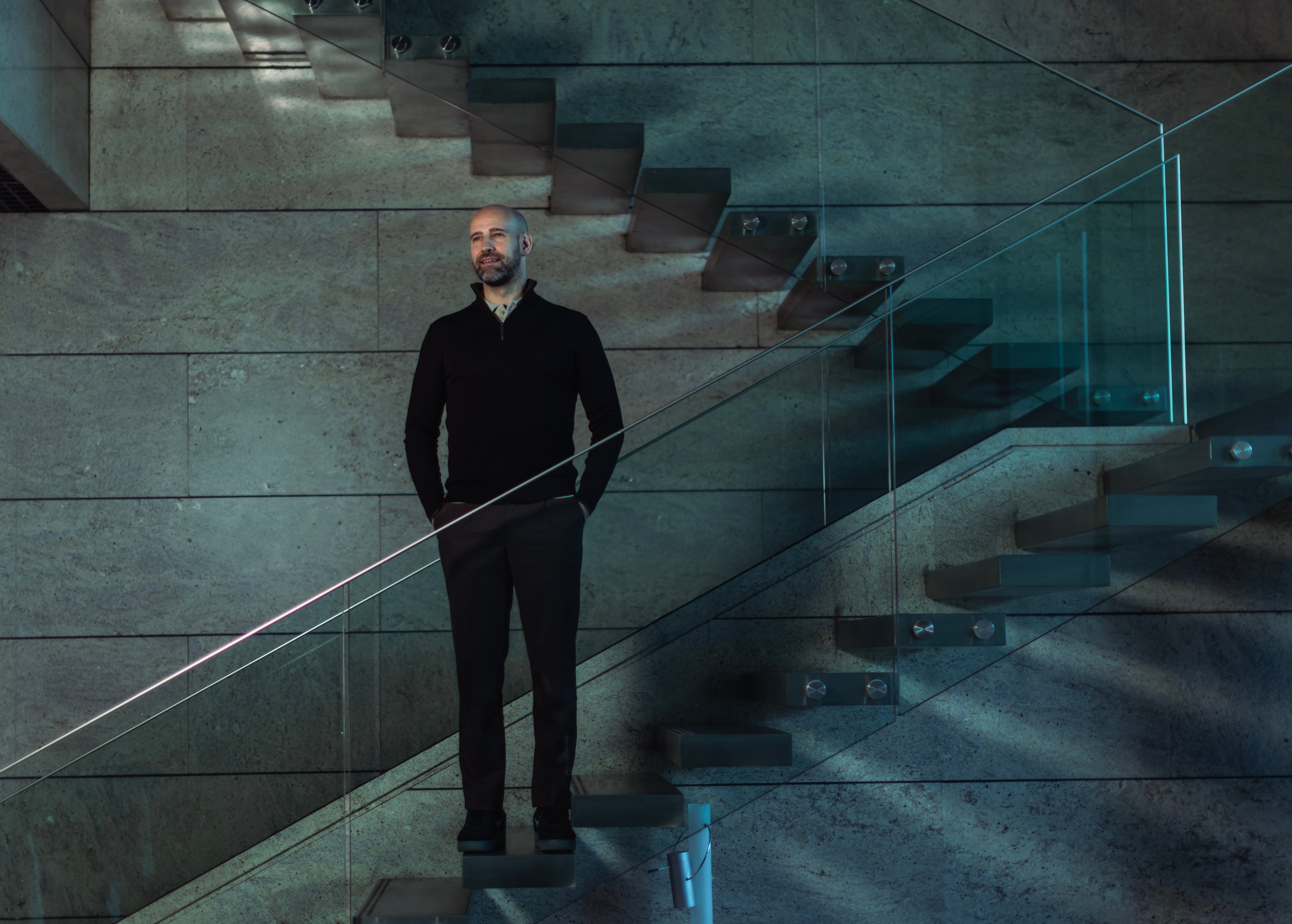 El presentador Gonzalo Miró, el 19 de enero en Madrid.