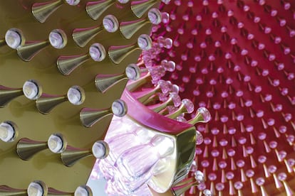Joana Vasconcelos’s design for Dior, one of the pieces included in her ‘Liquid love’ sketchbook.

