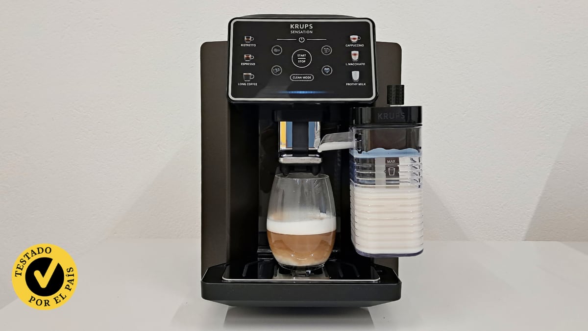 J'ai essayé le Krups Sensation Milk, la cafetière superautomatique qui fabrique du café et du lait de mousse en une seule étape.