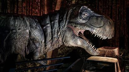 Tiranosaurio rex de 'Jurasic World: The Exhibition'.