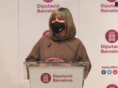 La presidenta de la Diputación de Barcelona, Núria Marín.