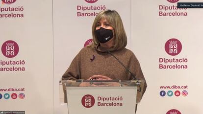 La presidenta de la Diputación de Barcelona, Núria Marín.