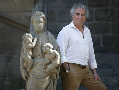 Ildefonso Falcones, en la presentaci&oacute;n en Barcelona de &#039;Los herederos de la tierra&#039;