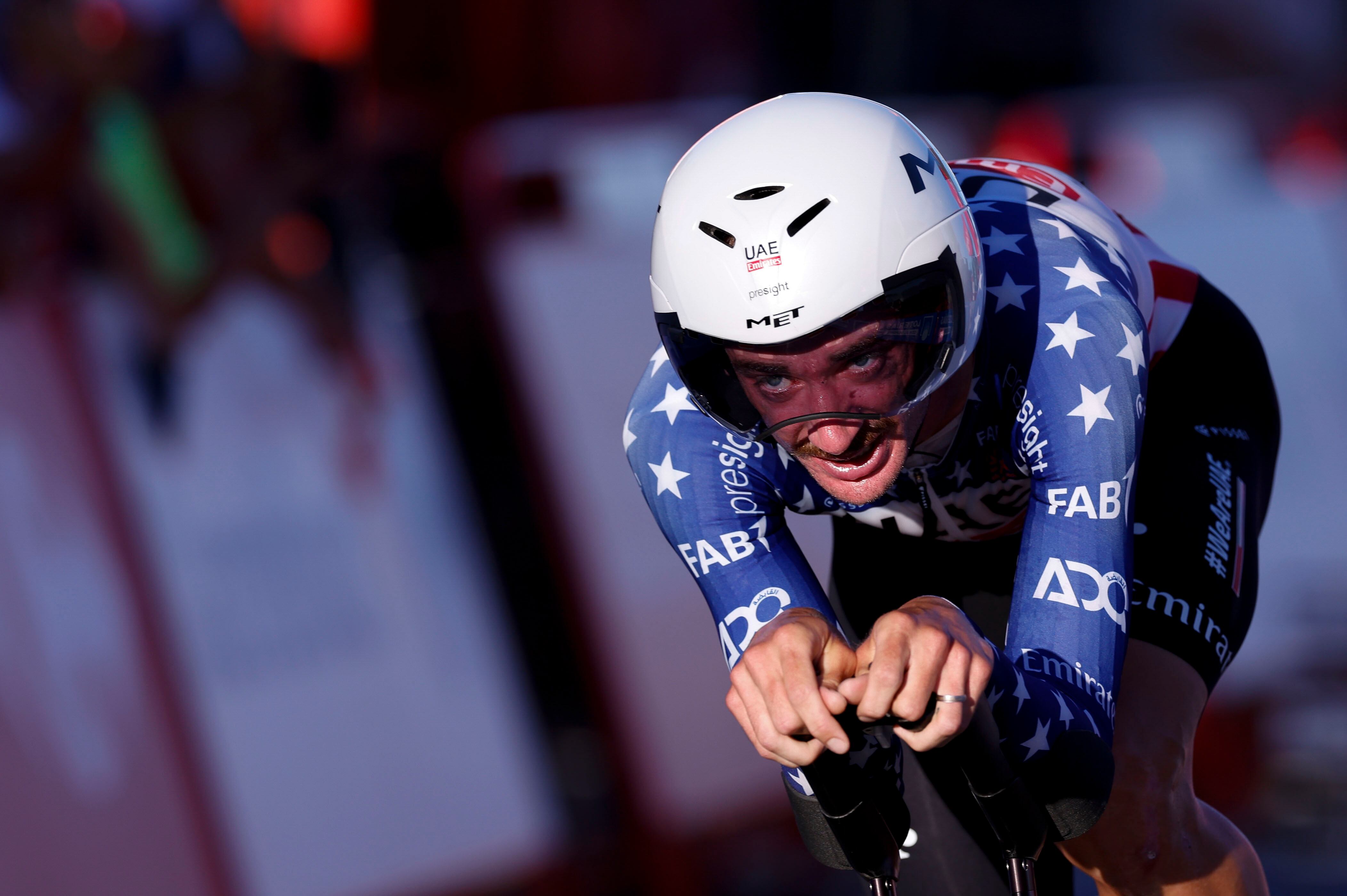 Brandon McNulty, rey de Portugal en la Vuelta 