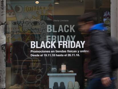 Publicidad del 'Black Friday'.