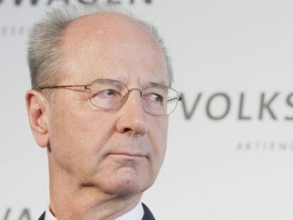 El presidente del consejo de supervisión de Volkswagen, Hans Dieter Pötsch.