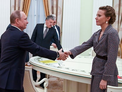 Ksenia Sobchak, hija mentor Putin