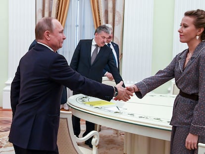 Ksenia Sobchak hija mentor Putin