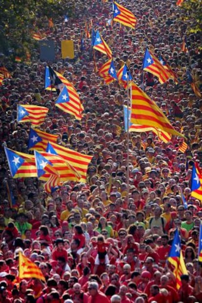 Celebració de la Diada el mes de setembre passat.