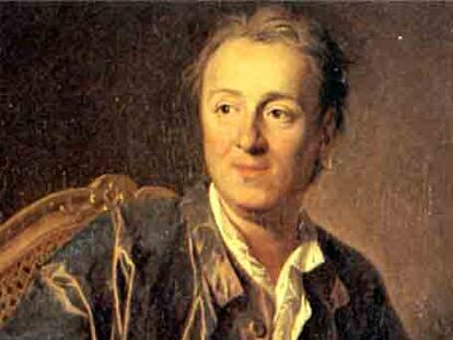 Retrato de Denis Diderot (1767), de Louis Michel van Loo.