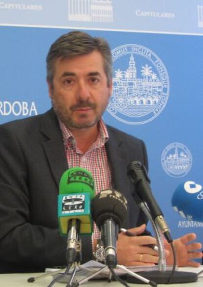 Miguel Ángel Torrico durante la rueda de prensa este martes.