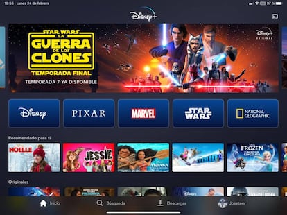 Disney+ llega a España el 24 de marzo.