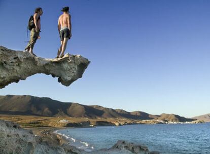 Playa del Arco, en el Parque Natural Cabo de Gata (Almería).