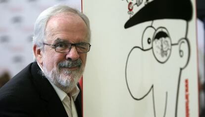 El humorista gráfico Antonio Fraguas, 'Forges', fotografiado durante el Festival de la Risa de Bilbao en 2010.