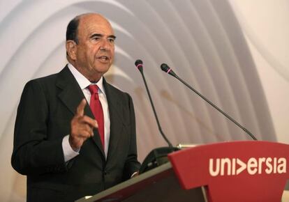 El presidente del Banco Santander.