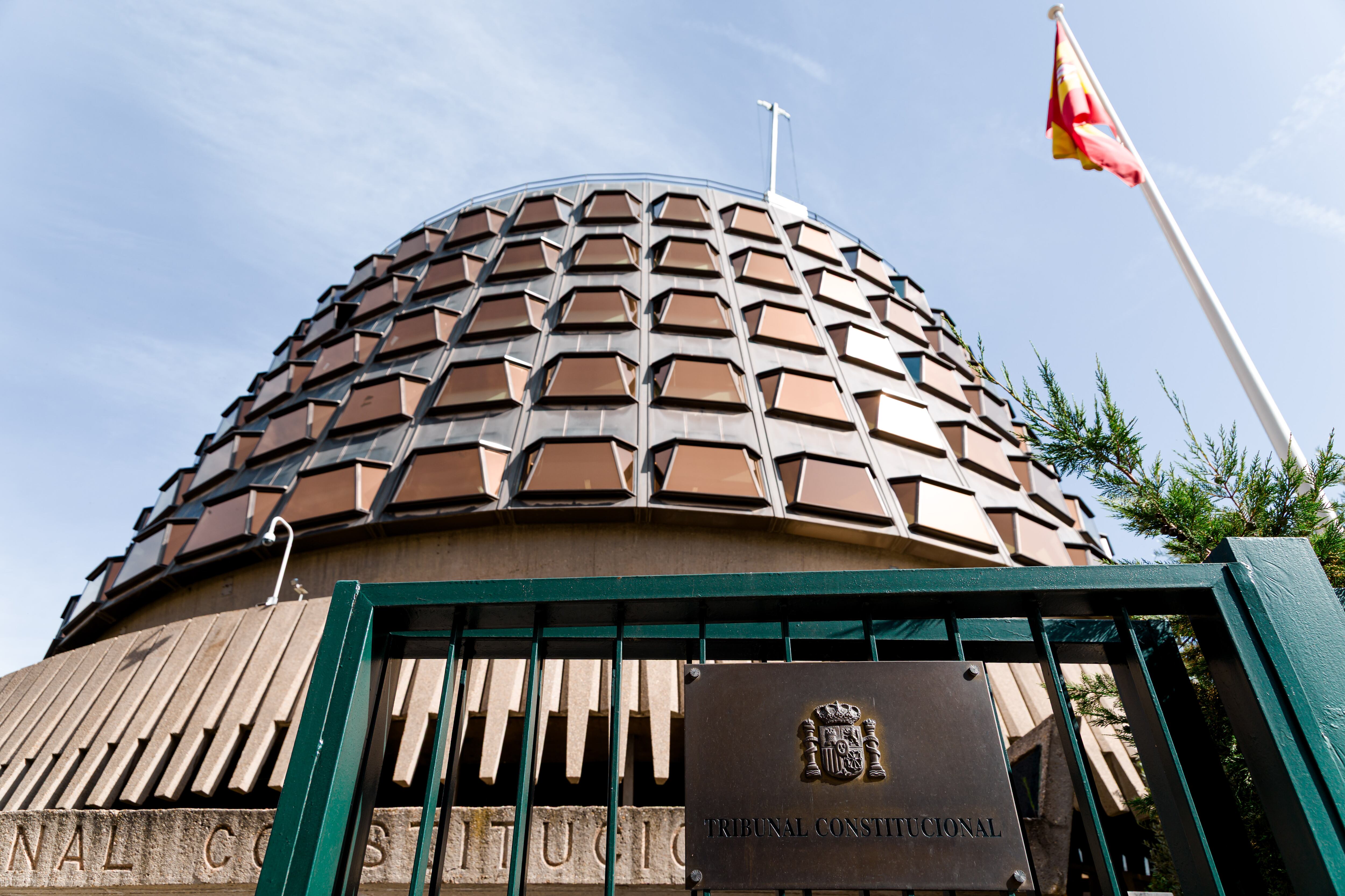 Exterior del Tribunal Constitucional.