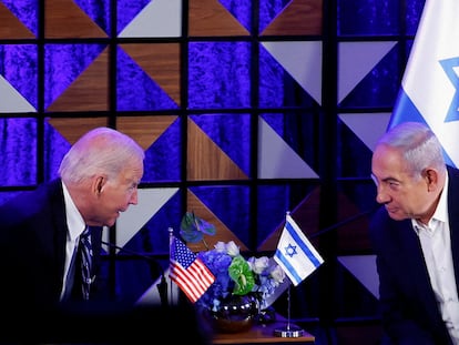 President Joe Biden and Israeli Prime Minister Benjamin Netanyahu