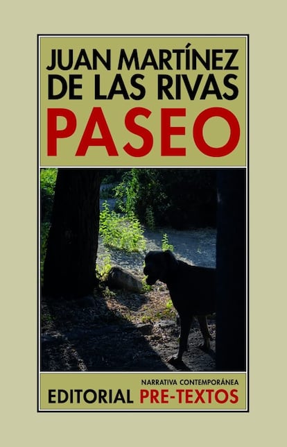 Portada de 'Paseo', de Juan Martínez de las Rivas. EDITORIAL PRE-TEXTOS