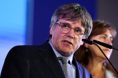 Carles Puigdemont, expresidente de la Generalitat de Cataluña, el pasado mayo en Francia.