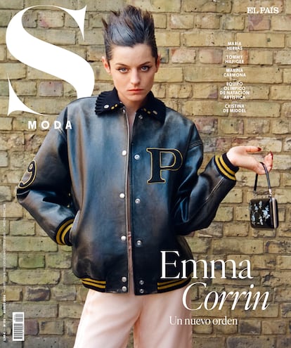 Emma Corrin, en la portada del nuevo número de 'S Moda'.