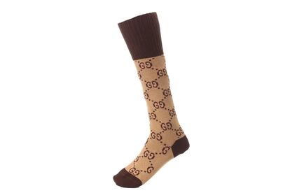 Calcetines de Gucci. Estos hay que enseñarlos.