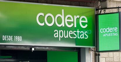 Salón de apuestas de Codere. 