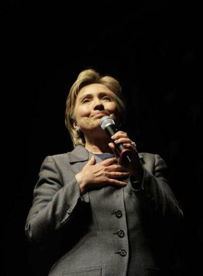 Hillary Clinton, el pasado abril en Nueva York.