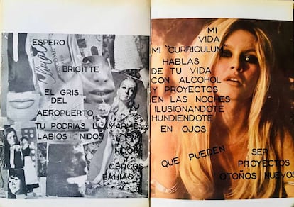 Páginas del libro 'Quizá Brigitte Bardot venga a tomar una copa esta noche' (1967), de Alfonso López Gradolí.