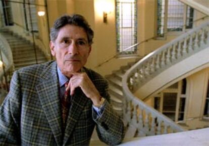 El intelectual palestino Edward Said.