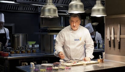 El chef Joan Roca, en el Celler de Can Roca.