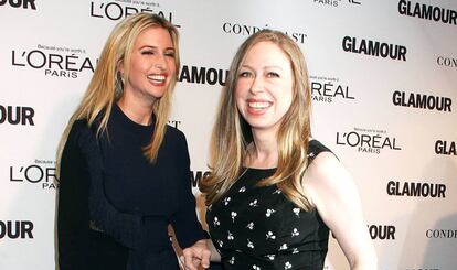 Ivanka Trump y Chelsea Clinton, en un evento en noviembre de 2014, en Nueva York.